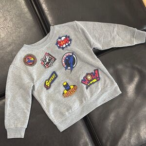 Garanimals Super Hero Quote Crewneck